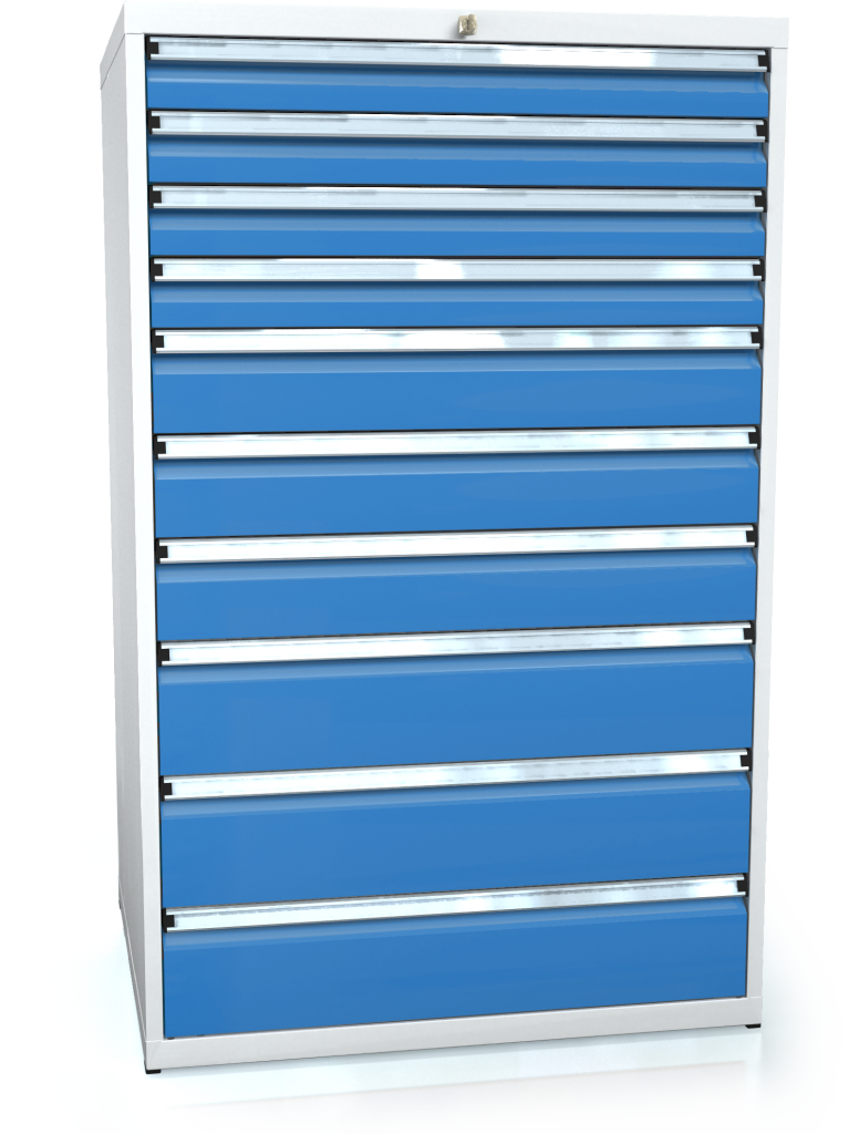 Drawer cabinet 1373 x 860 x 750 - 10x drawers